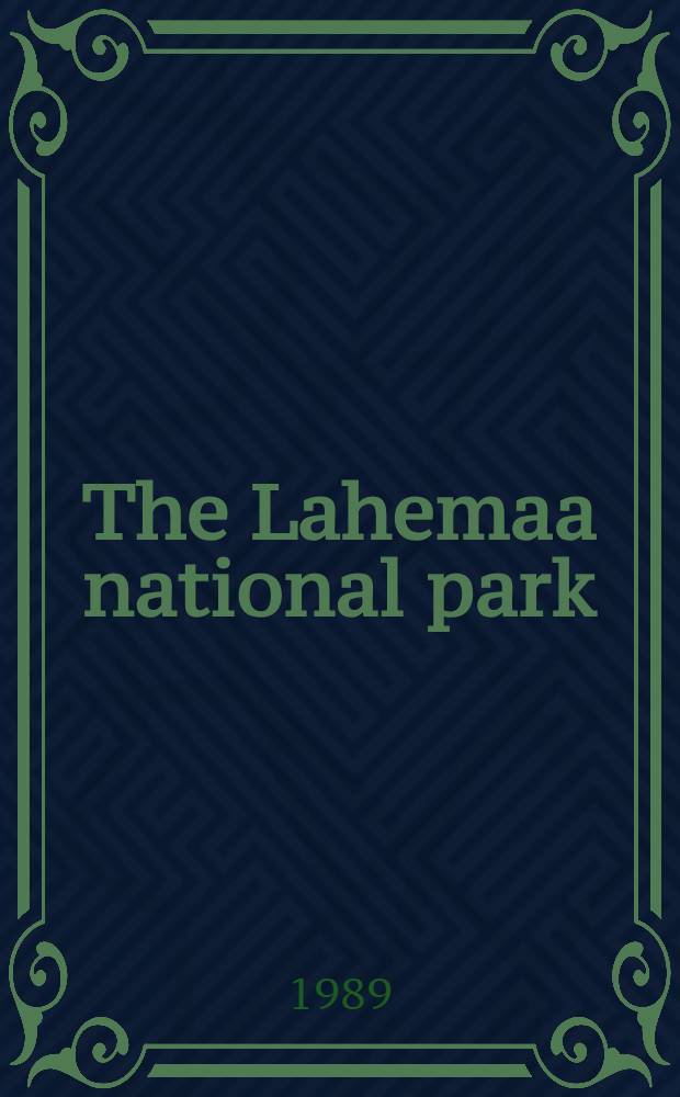 The Lahemaa national park : An album