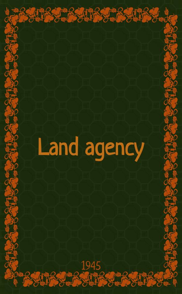 Land agency