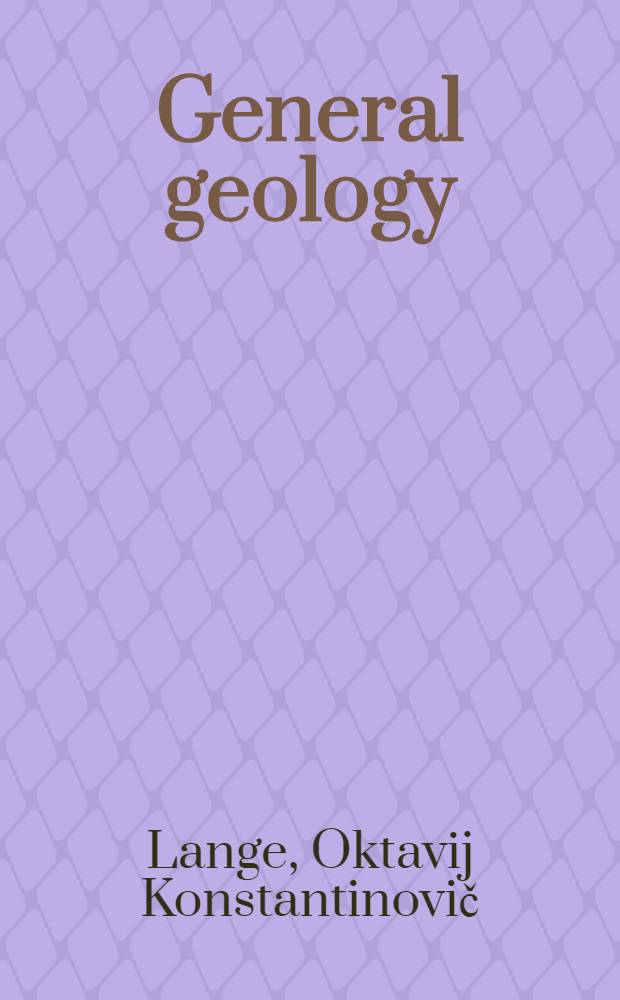 General geology