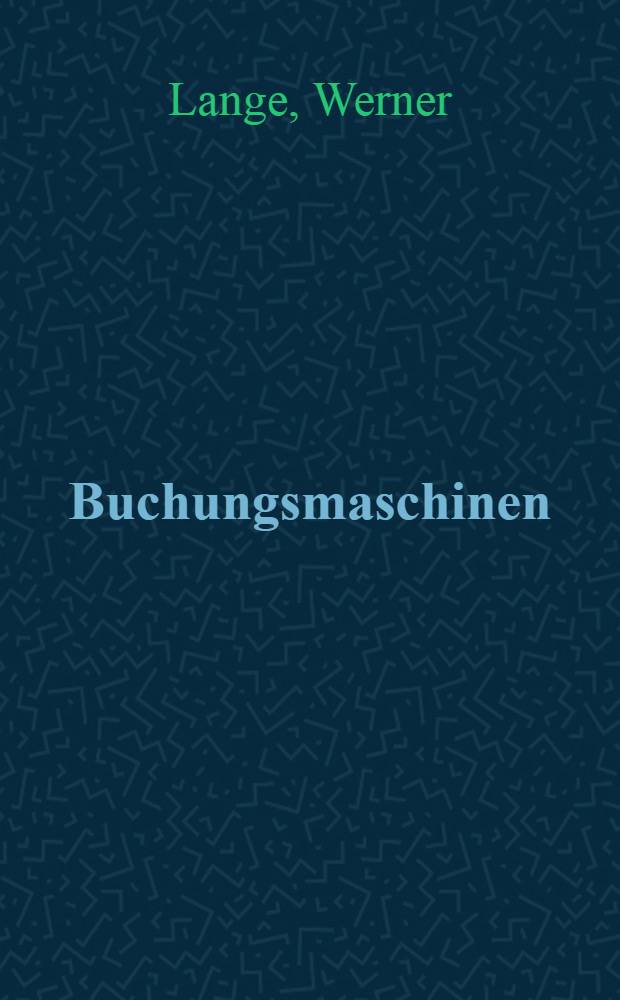 Buchungsmaschinen