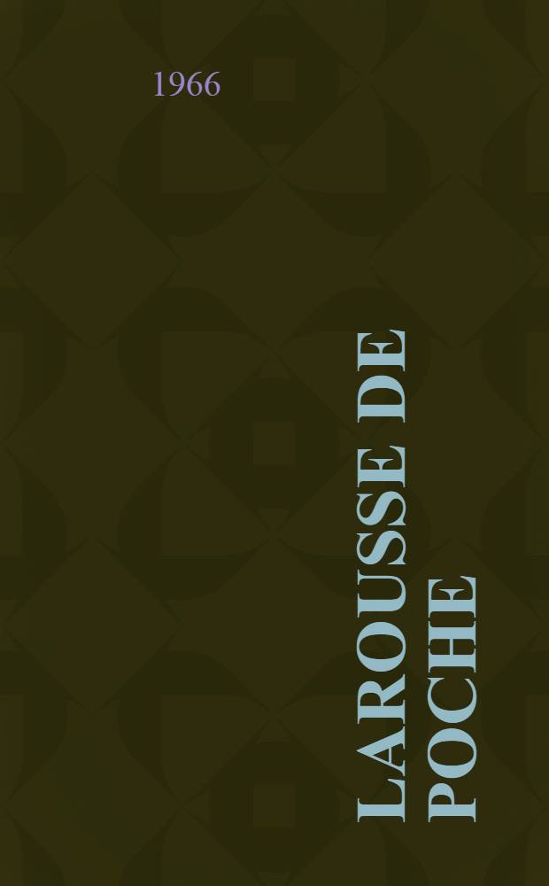 Larousse de poche