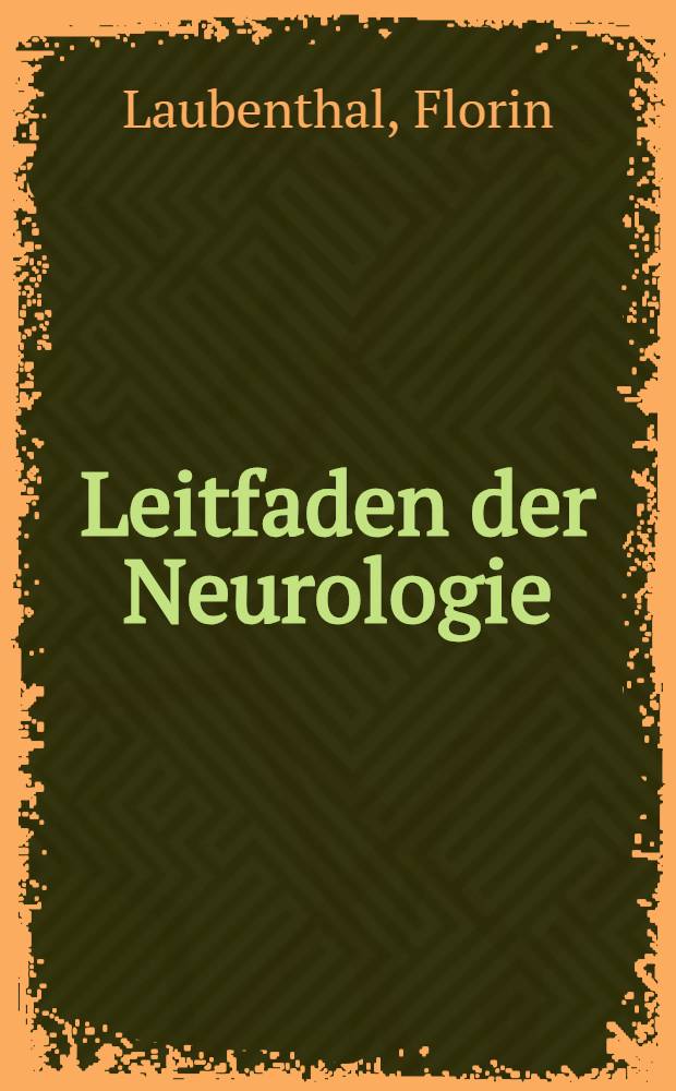 Leitfaden der Neurologie