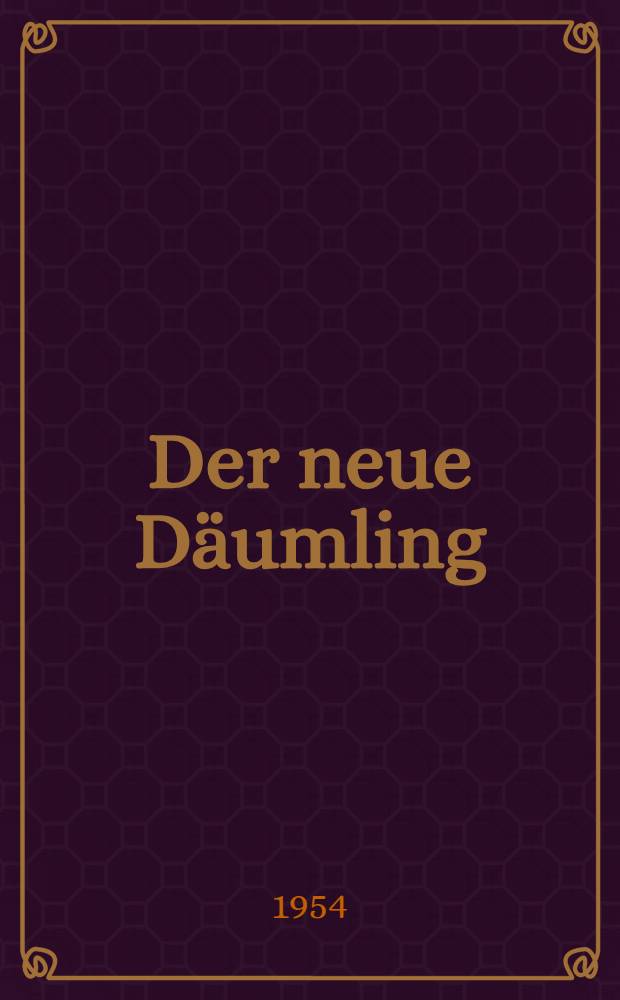 Der neue Däumling