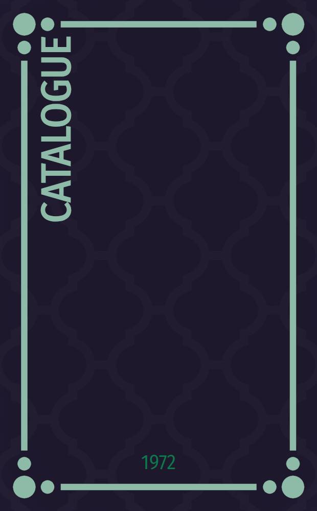 [Catalogue]