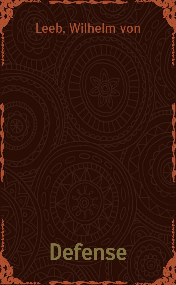 Defense