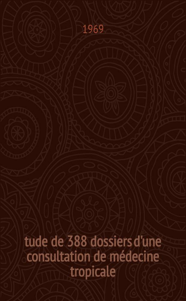 Étude de 388 dossiers d'une consultation de médecine tropicale : Aspects cliniques, biologiques et thérapeutiques des anguilluloses et des bilharzioses observées : Thèse ..