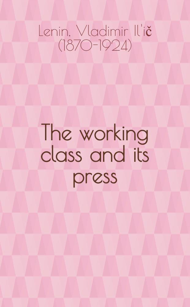 The working class and its press