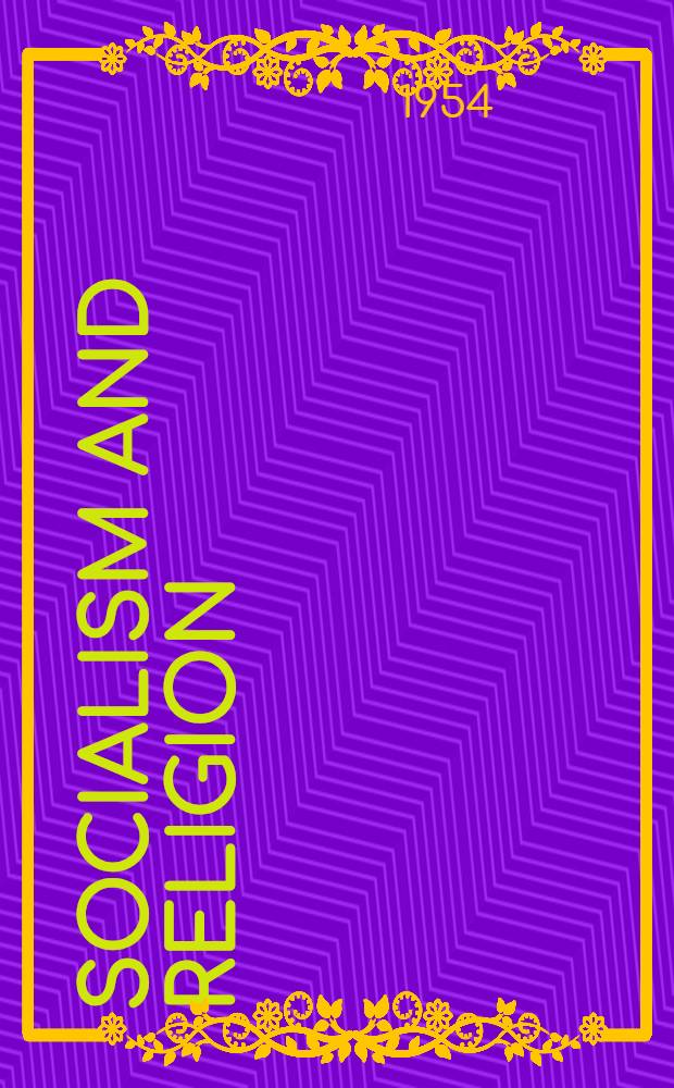 Socialism and religion