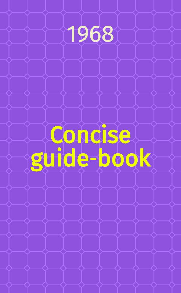 [Concise guide-book] : Transl. from the Ukrainian ...