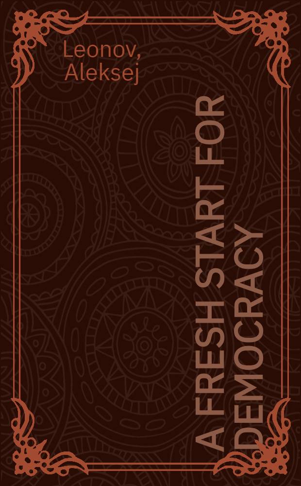 A fresh start for democracy