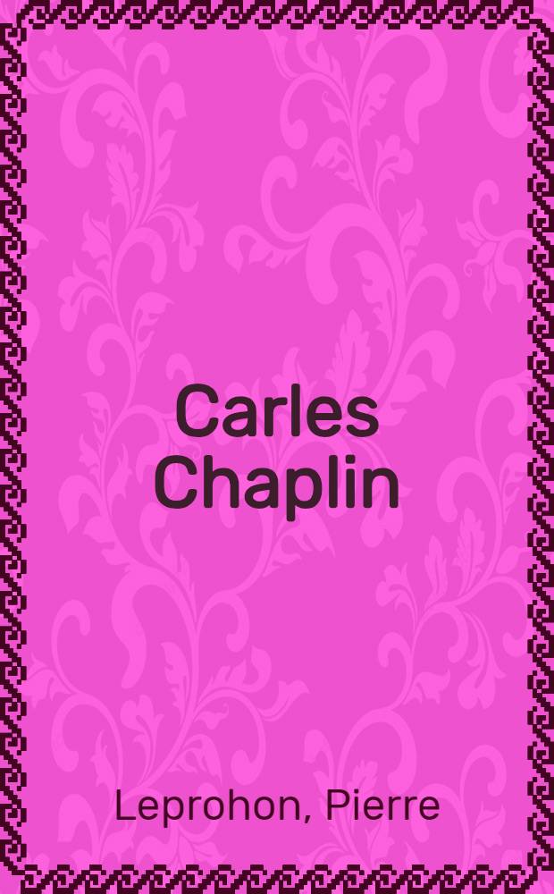 Carles Chaplin