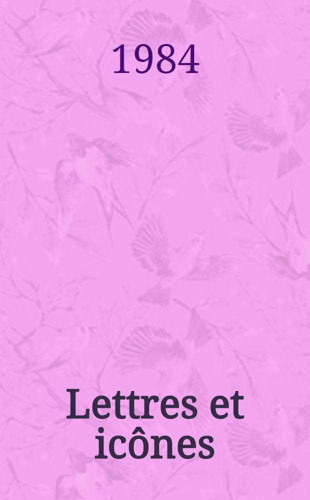 Lettres et ic&ocirc;nes