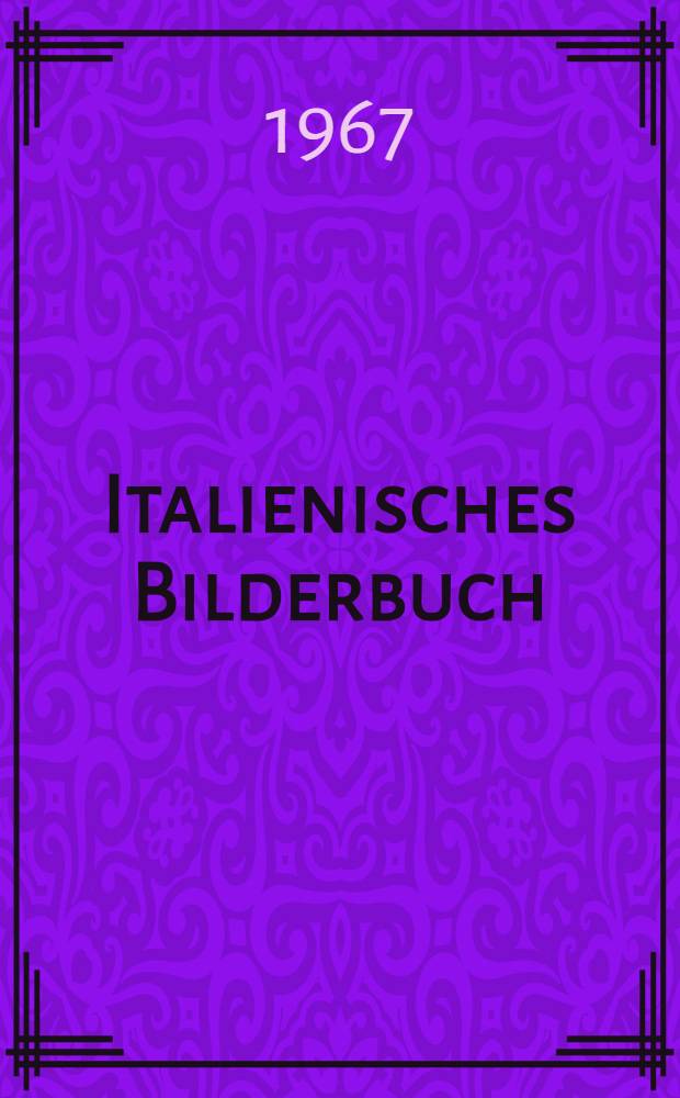 Italienisches Bilderbuch