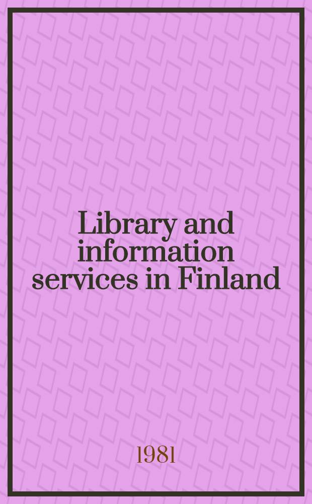 Library and information services in Finland