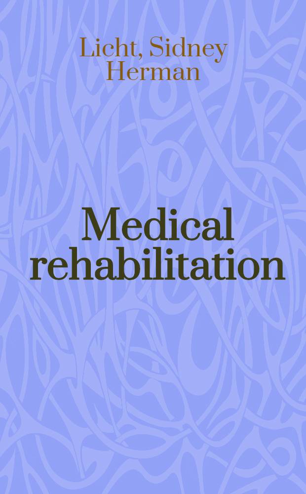 Medical rehabilitation