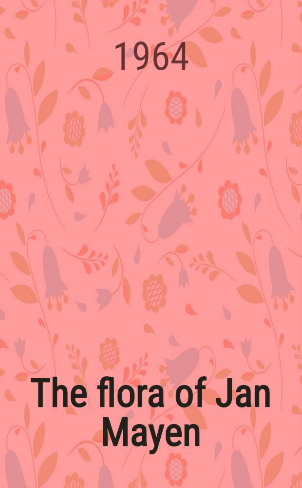 The flora of Jan Mayen