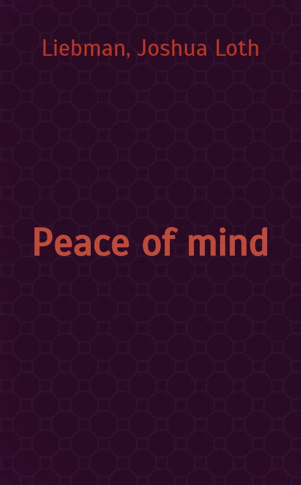 Peace of mind