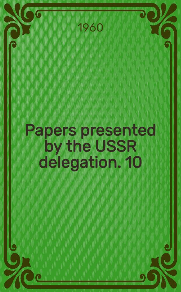Papers presented by the USSR delegation. [10] : Some problems of the ethnic origin of the Mongols and Buriats