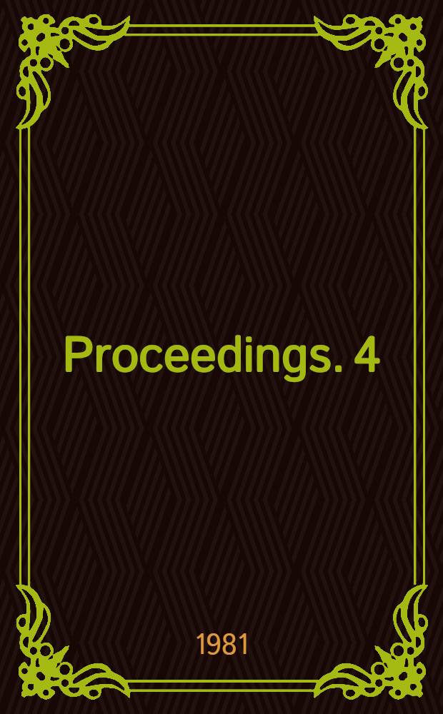 Proceedings. [4]