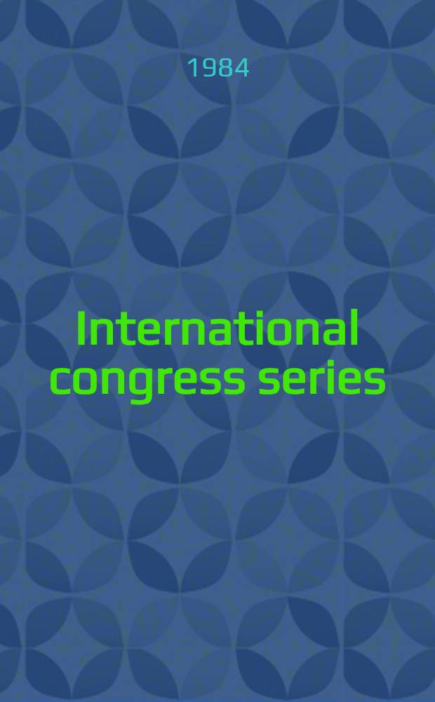International congress series : Hormones and sexual factors in human cancer ætiology