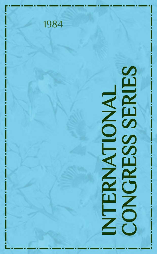 International congress series : Chemotherapy of hepatic tumors