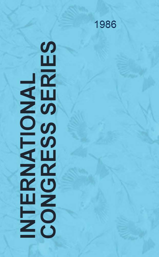 International congress series : Progress in immunodeficiency research and therapy