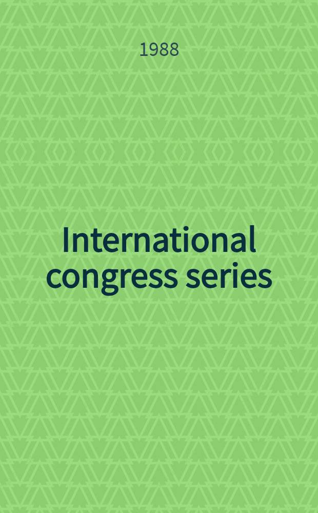 International congress series : Clinical endocrinology