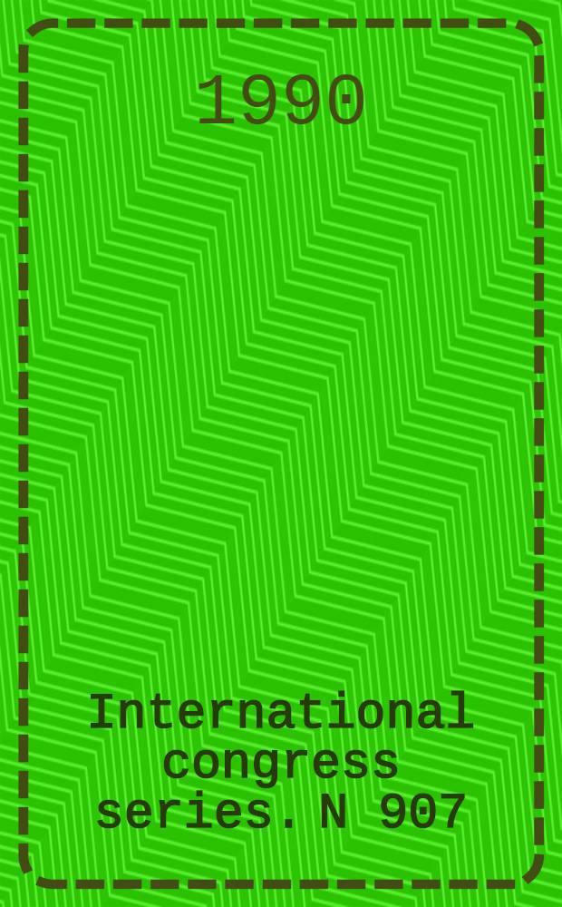 International congress series. N 907 : Computers and perinatal medicine