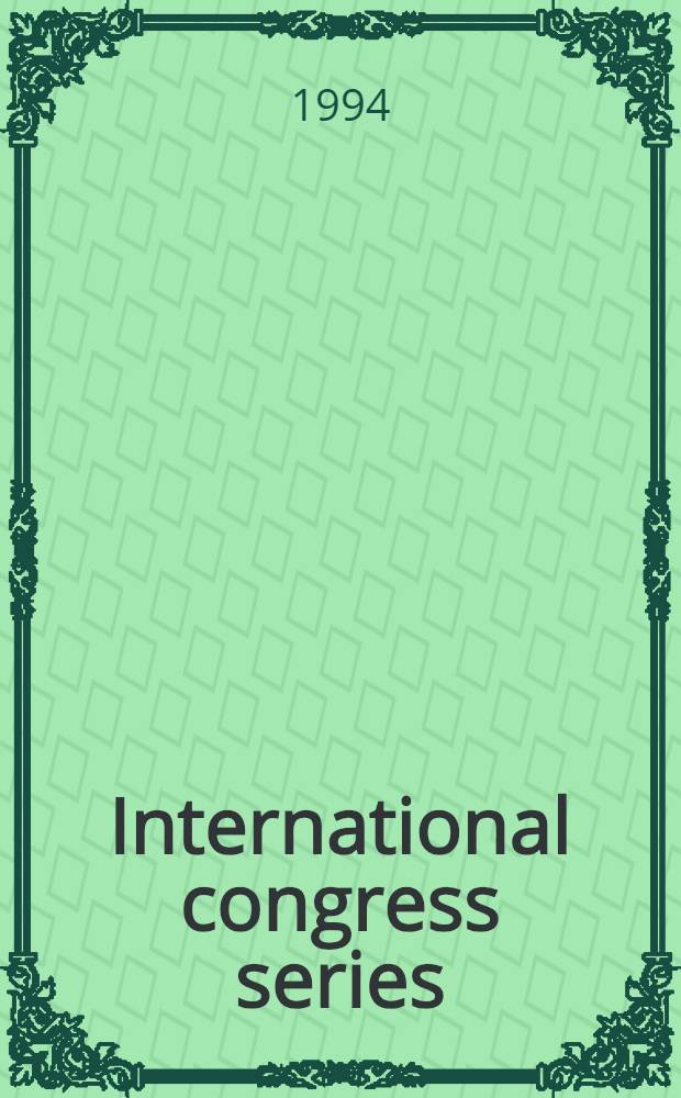 International congress series : Endothelium-derived factors and vascular function