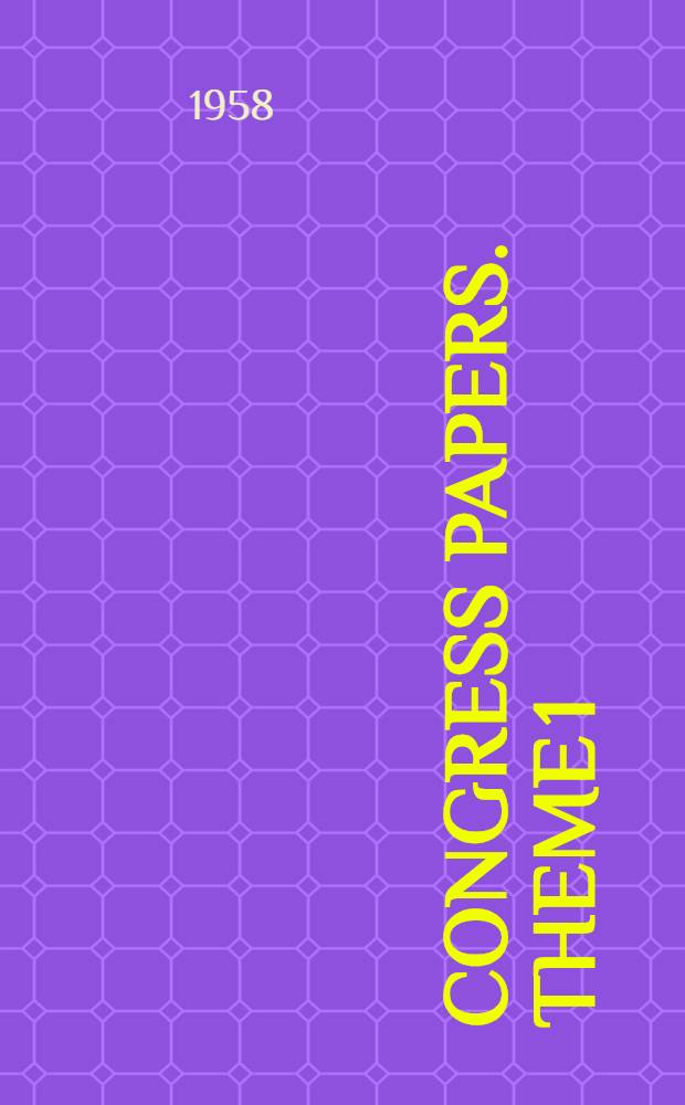 [Congress papers]. Theme 1 : Plang[!]: its functional and aesthetic aspects