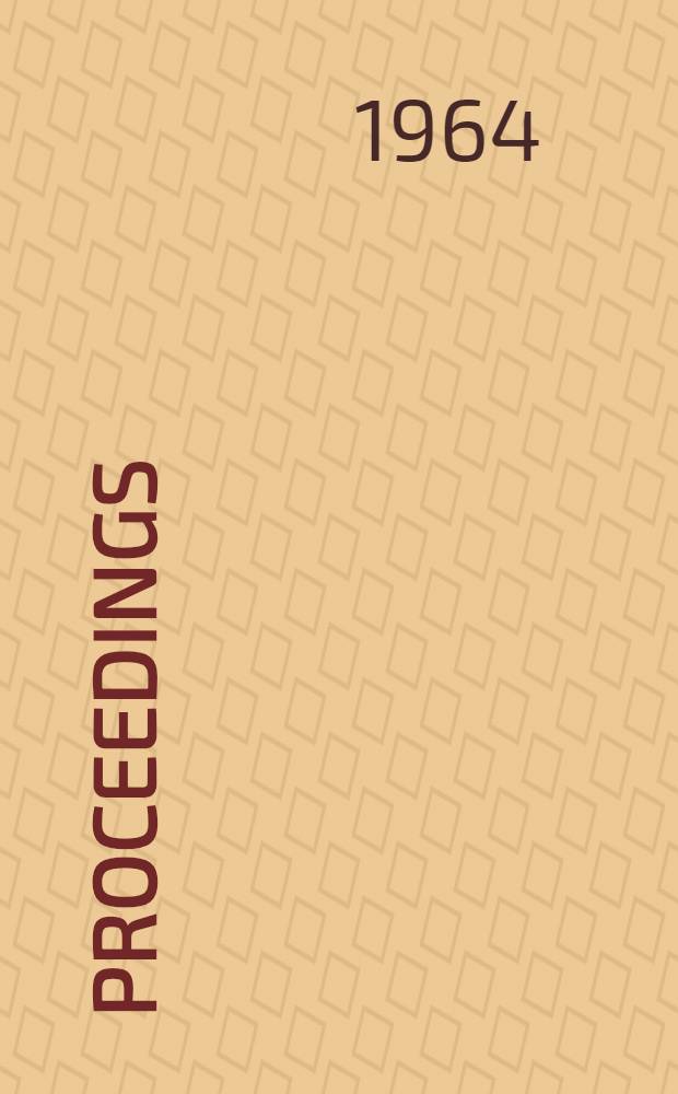 [Proceedings]