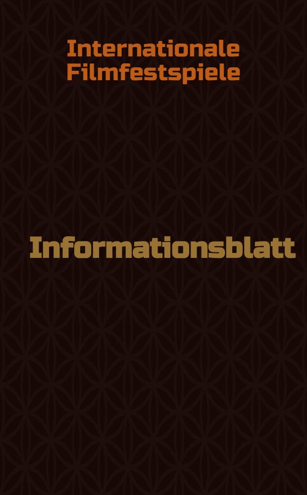 Informationsblatt