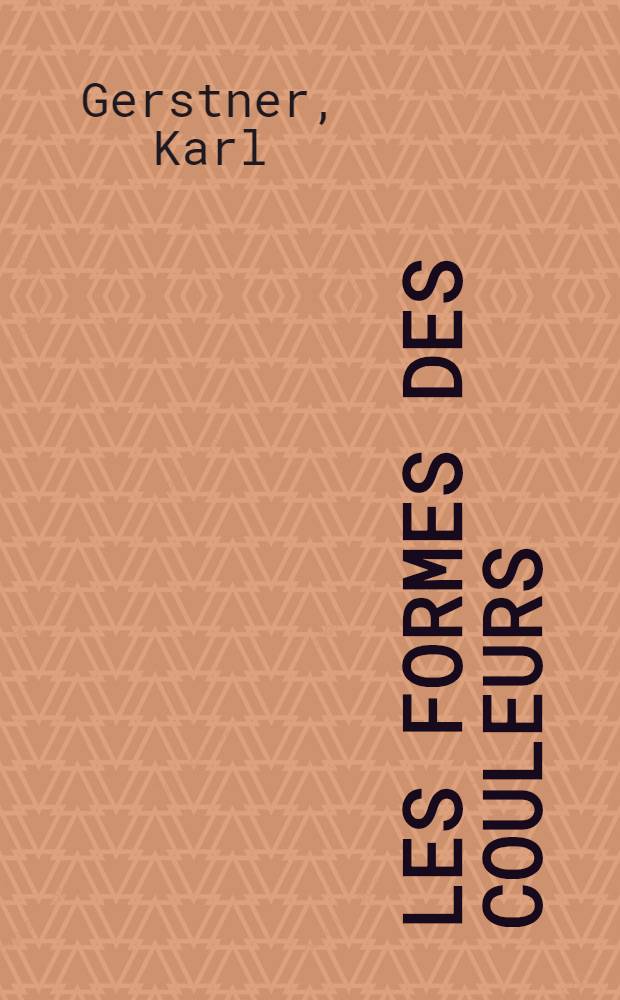 Les formes des couleurs