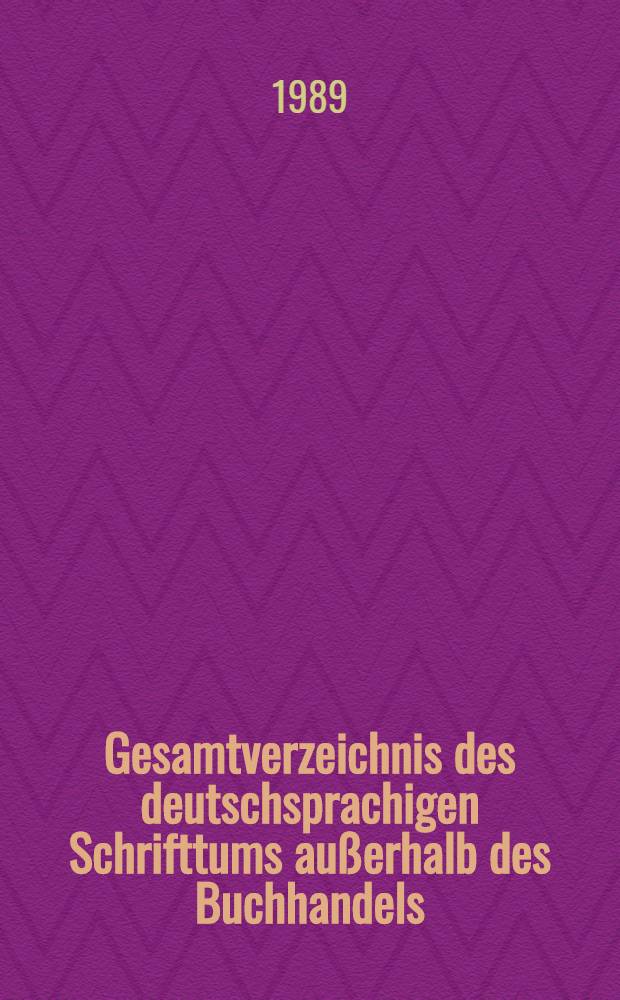 Gesamtverzeichnis des deutschsprachigen Schrifttums außerhalb des Buchhandels (GVB), 1966-1980. 12 : Hat-Infim