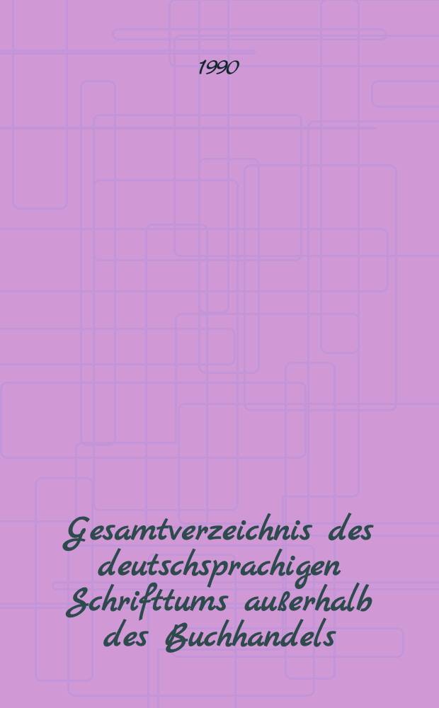 Gesamtverzeichnis des deutschsprachigen Schrifttums außerhalb des Buchhandels (GVB), 1966-1980. 32 : Sachregister