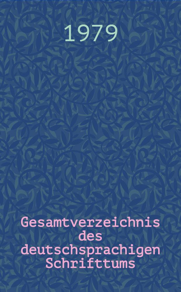 Gesamtverzeichnis des deutschsprachigen Schrifttums (GV) 1911-1965. 85 : Marr - Mat