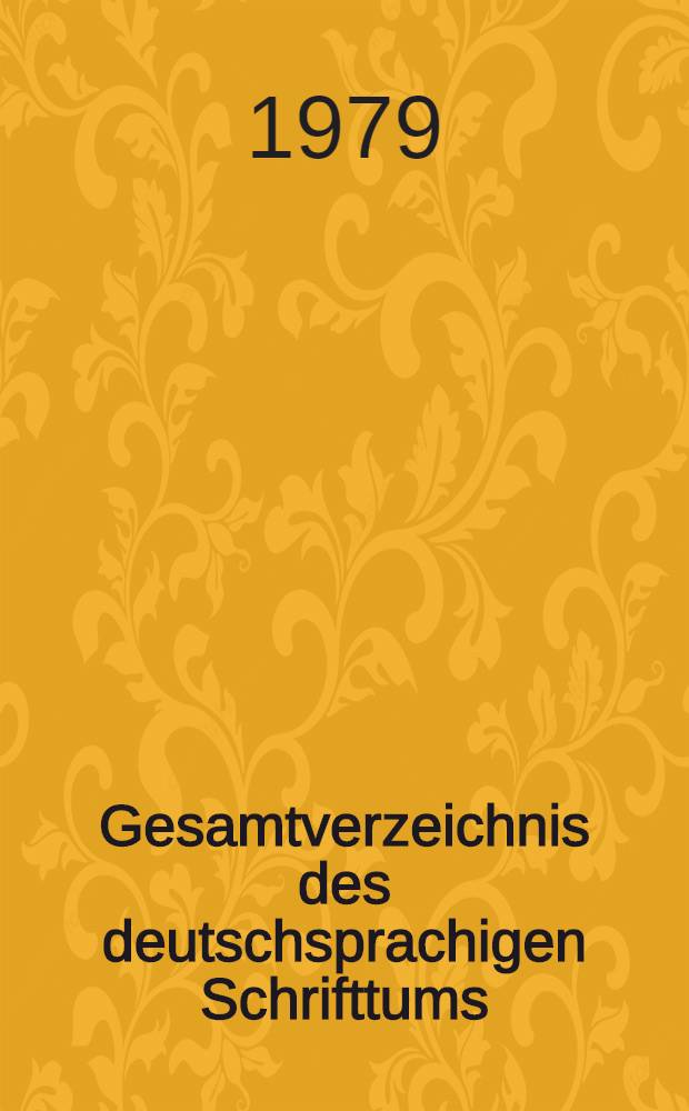 Gesamtverzeichnis des deutschsprachigen Schrifttums (GV) 1911-1965. 92 : Muel - Mur