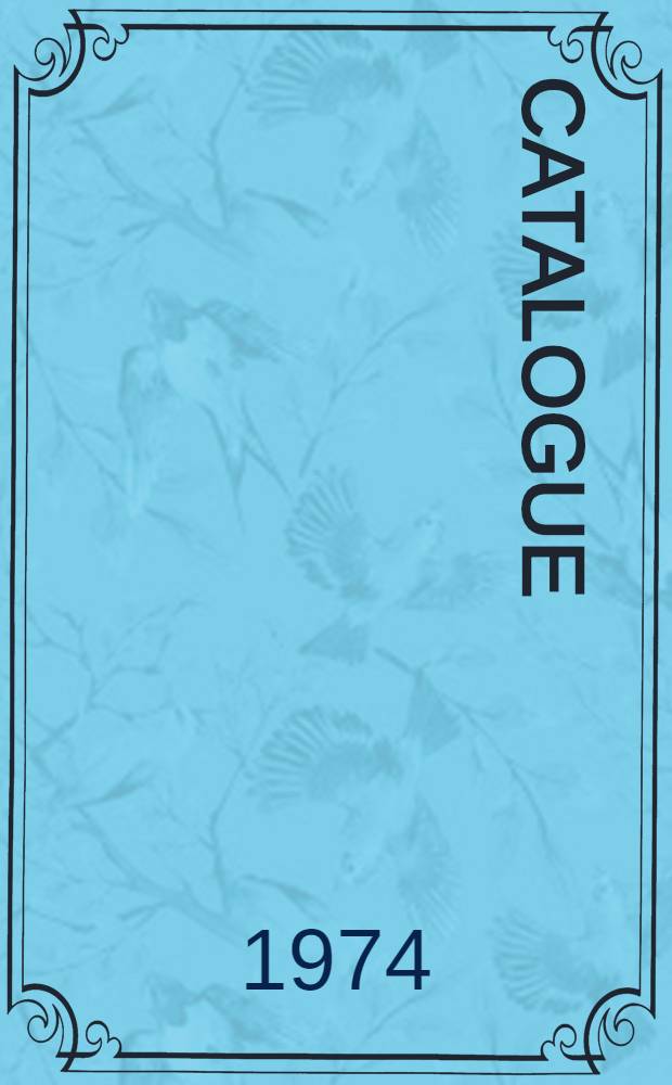 [Catalogue