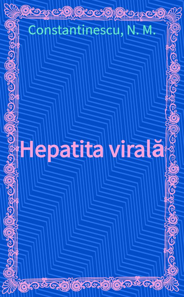 Hepatita virală