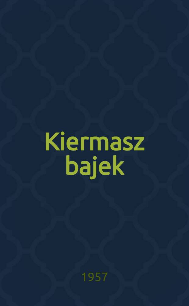 Kiermasz bajek