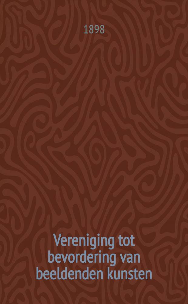 Vereniging tot bevordering van beeldenden kunsten : Verzameling