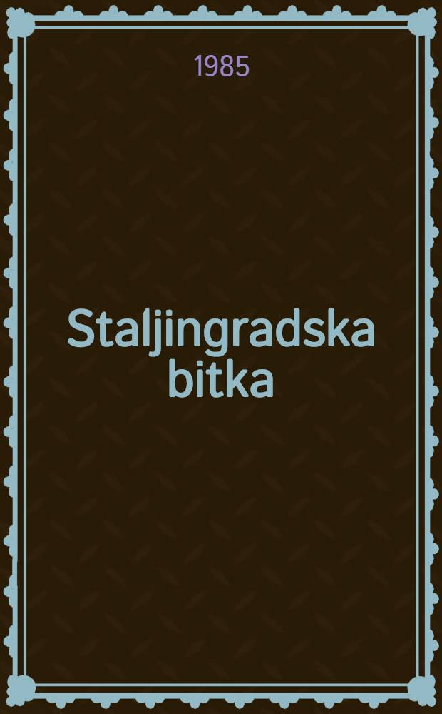 Staljingradska bitka