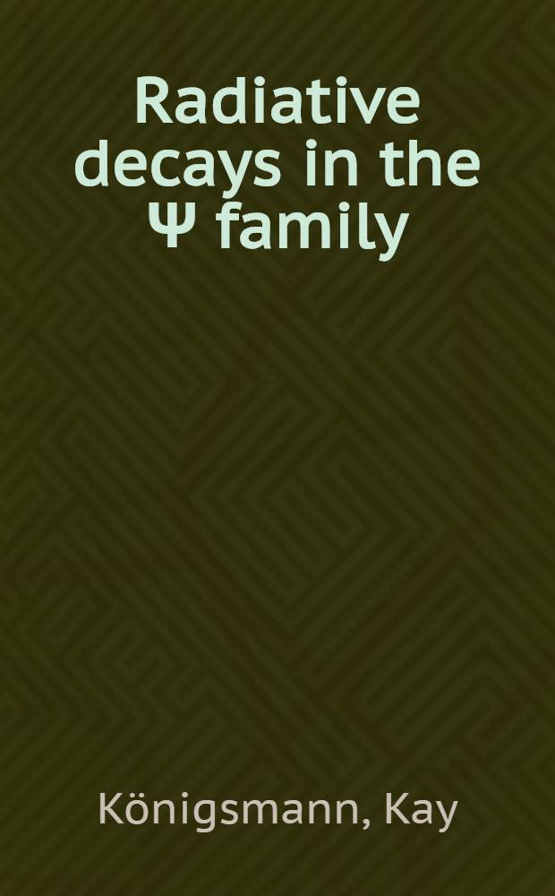 Radiative decays in the Ψ family