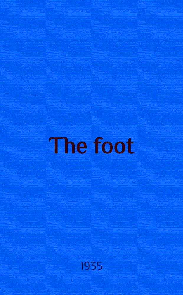 The foot