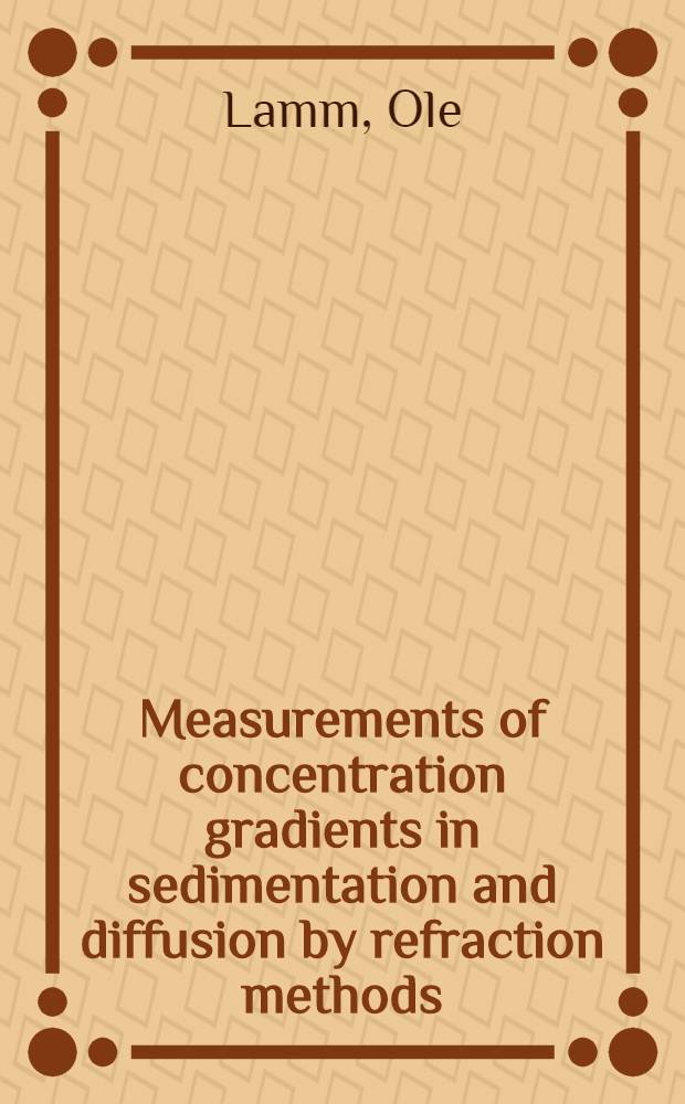 Measurements of concentration gradients in sedimentation and diffusion by refraction methods : Solubility properties of potato starch