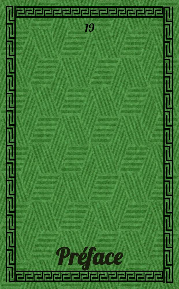 Préface