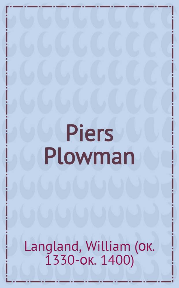 Piers Plowman