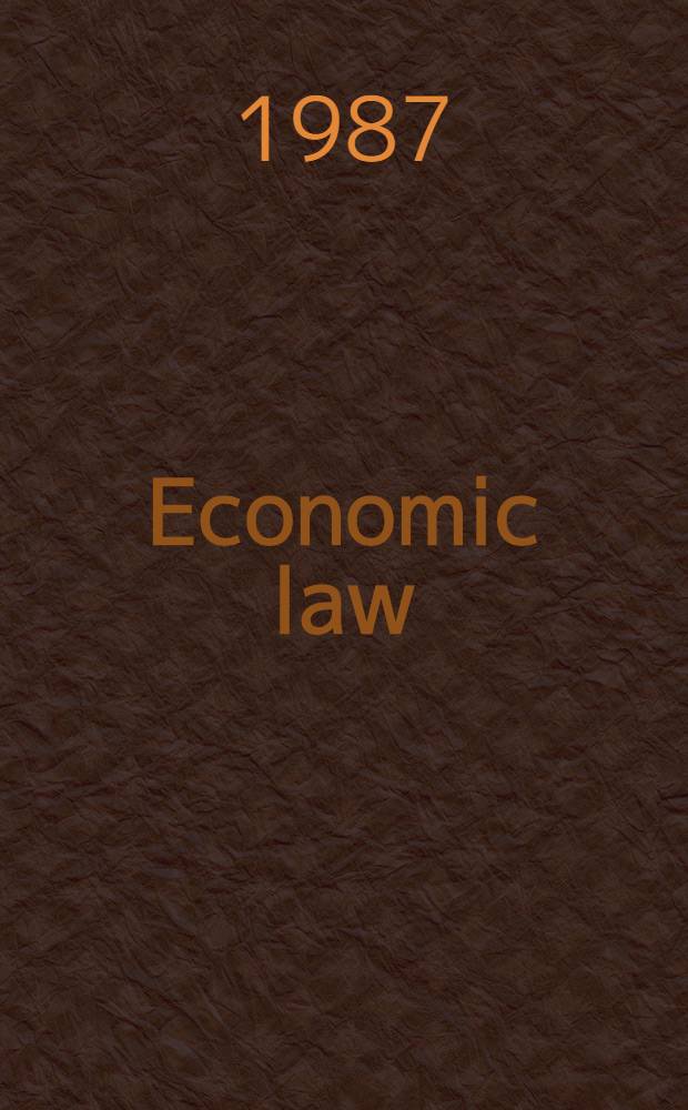 Economic law