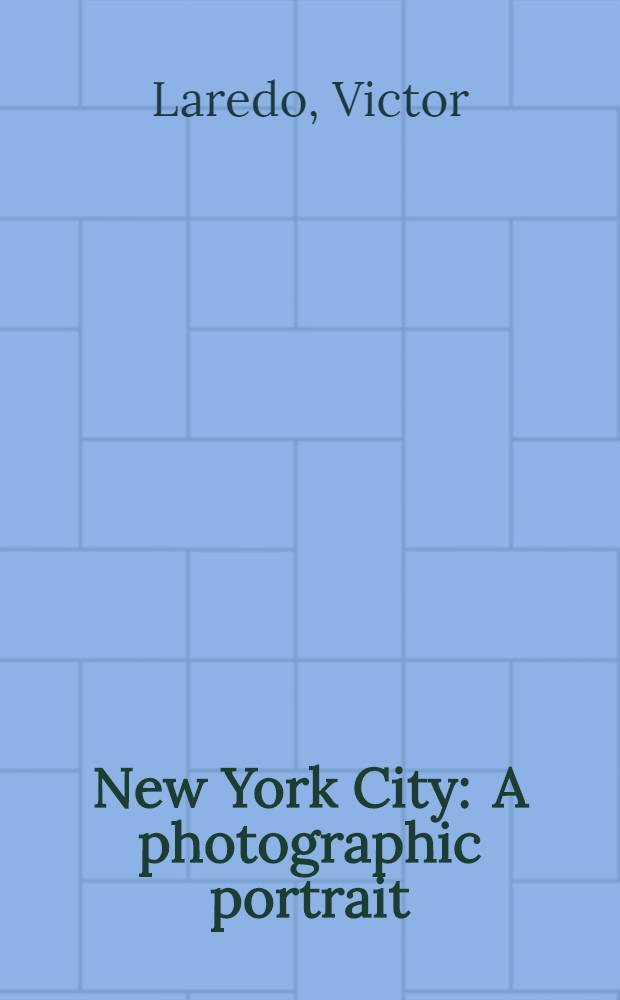 New York City : A photographic portrait