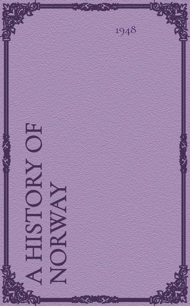 A history of Norway